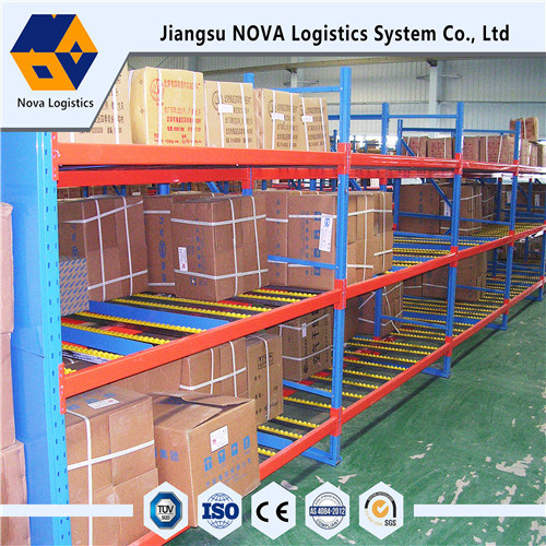 Aliran Tugas Menengah Melalui Rak Dari Nova Logistik