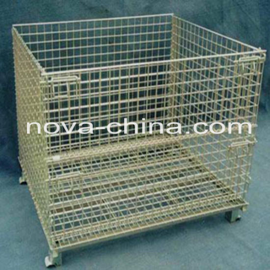 Penyimpanan Metal Mesh Box Wire Cage