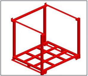 Rak Pallet Penyimpanan Stackable dengan Sertifikat CE